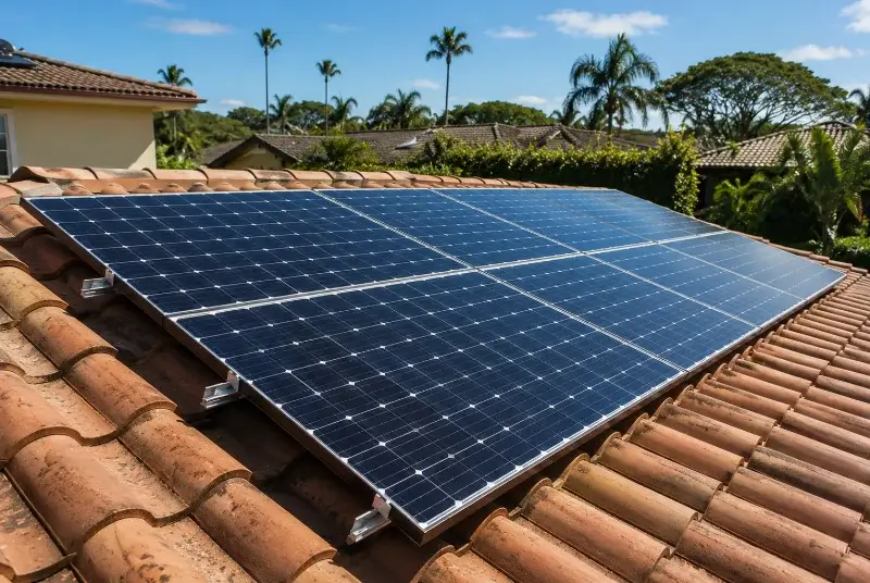 Installation de panneaux solaires à Thônes
